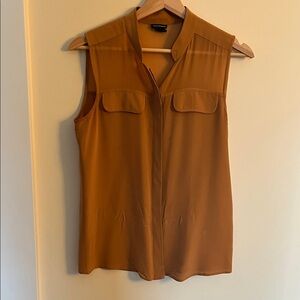 Club Monaco Sleeveless Silk Blouse